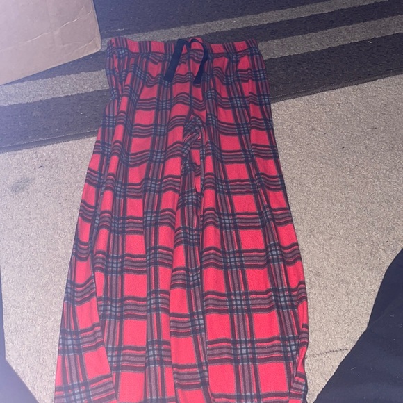 Arizona Jean Company Pajamas Red And Black Plaid Pajama Pants
